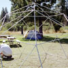 Construction of the geodesic dome