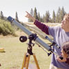 Adjusting the telescope