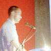 Matthew Yake speaks about green beans